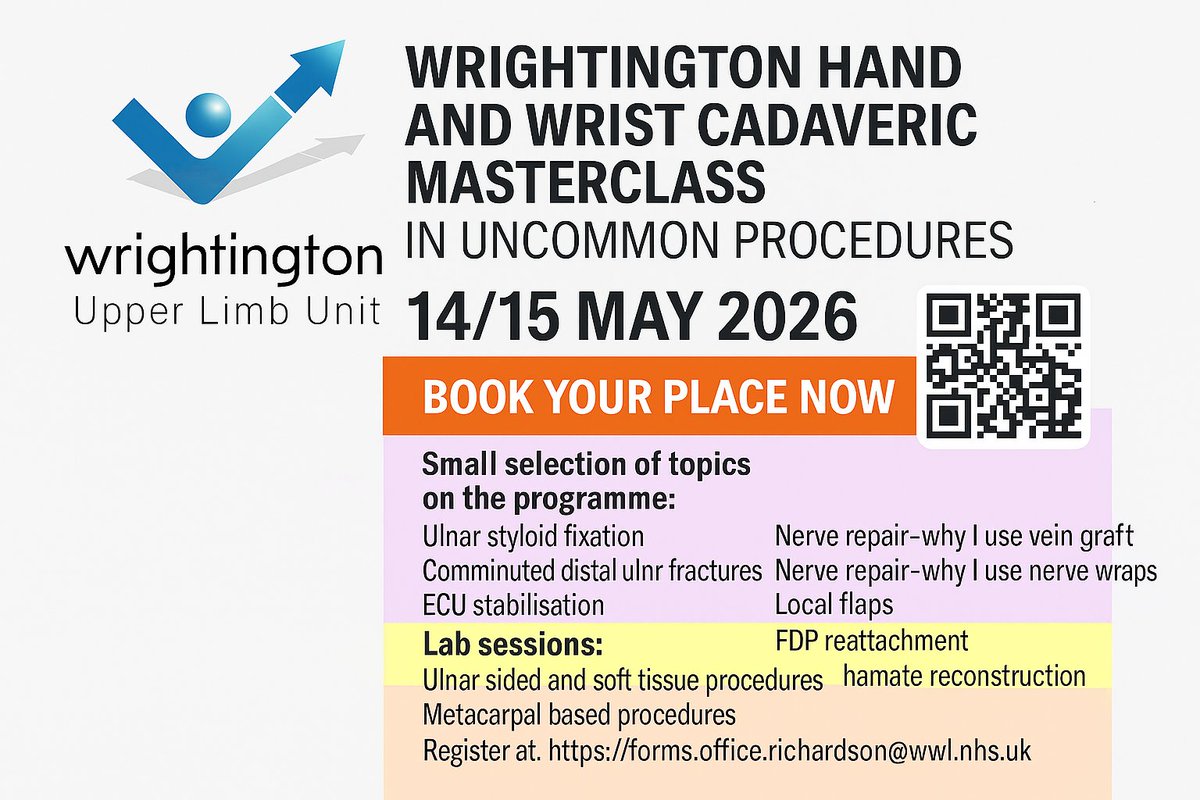 Wrightington Upper Limb Unit tweet media