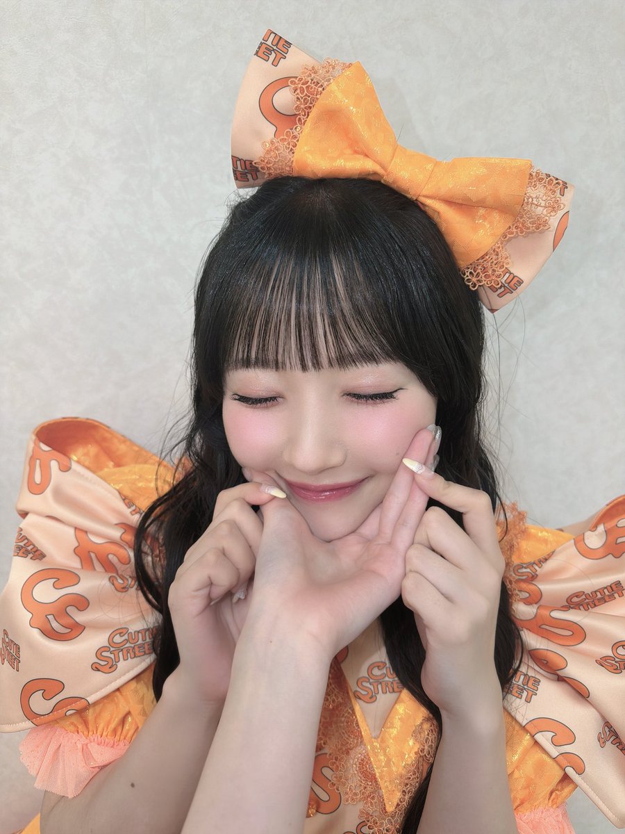 専用)川本笑瑠ユニフォーム(オレンジ) CUTIE STREET オレンジ色担当