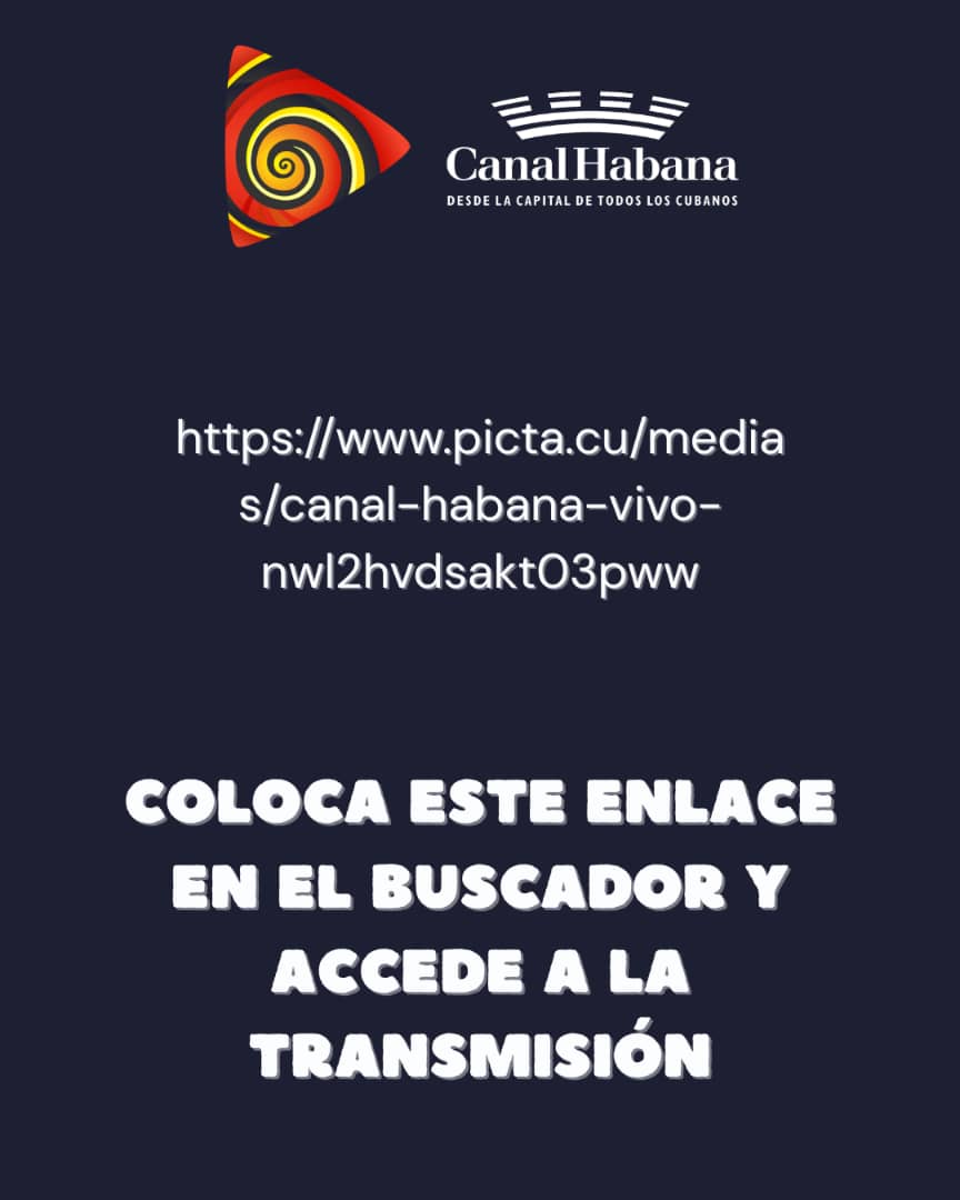 Nuestro Canal se redimensiona.#LaHabanaViveEnMí
<a href="/DptssHabana/">DPTSS_La_Habana</a> 
<a href="/gobhabana/">Gobierno La Habana</a>