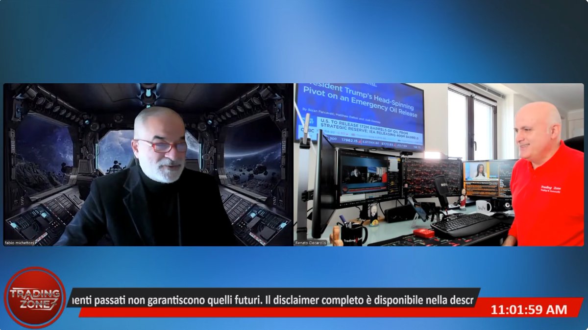 🔴 Guarda la VOLUME ZONE: bit.ly/47DHztu 
📊 L'analisi dei VOLUMI con Fabio MICHETTONI e Salvatore SCARANO di VOLCHARTS!
📊 Entra in contatto con Volcharts:
VOLCHARTS (Sito): volcharts.com 
VOLCHARTS (Telegram): bit.ly/4mNjHZv