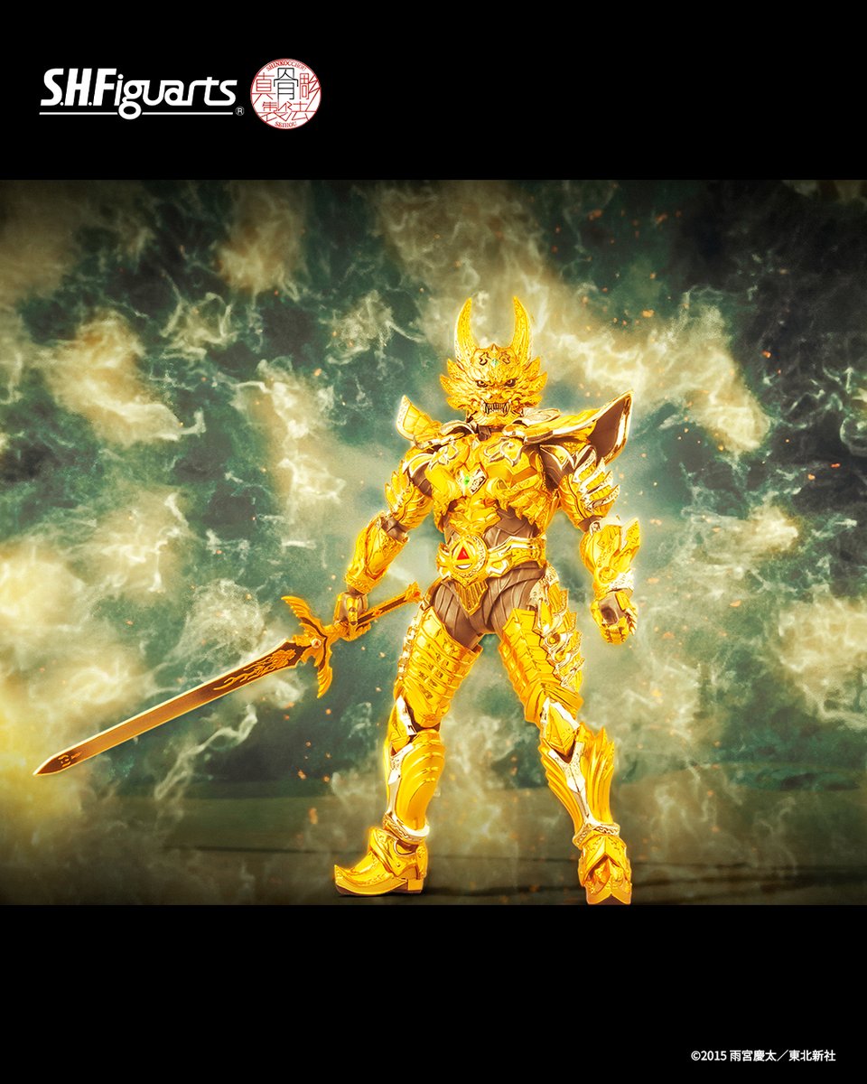 ◯━━
S.H.Figuarts（真骨彫製法）
　黄金騎士ガロ・翔
　　発売決定！
 　　　　━━━◯

“あれが黄金騎士ガロ……”

続報を待て。
#牙狼 #t_shf