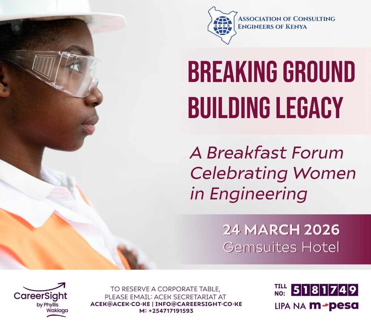 The Association of Consulting Engineers of Kenya tweet media