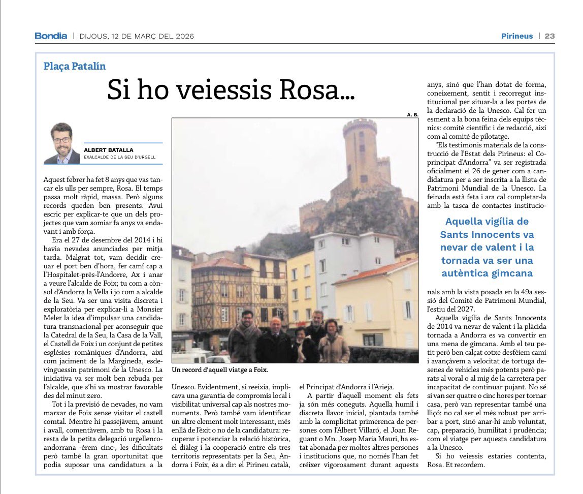 Albert Batalla i Siscart tweet media