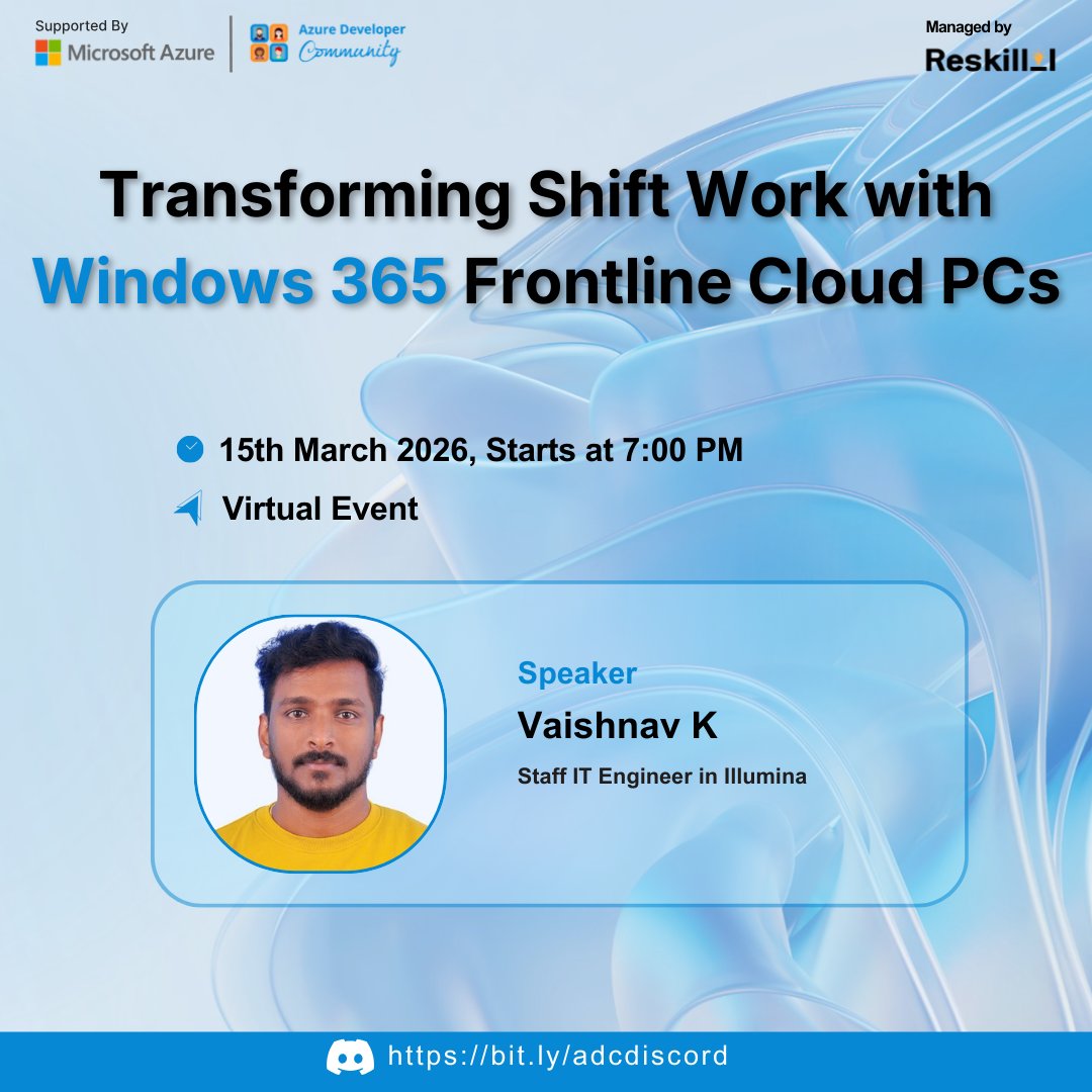 Azure Developer Community tweet media