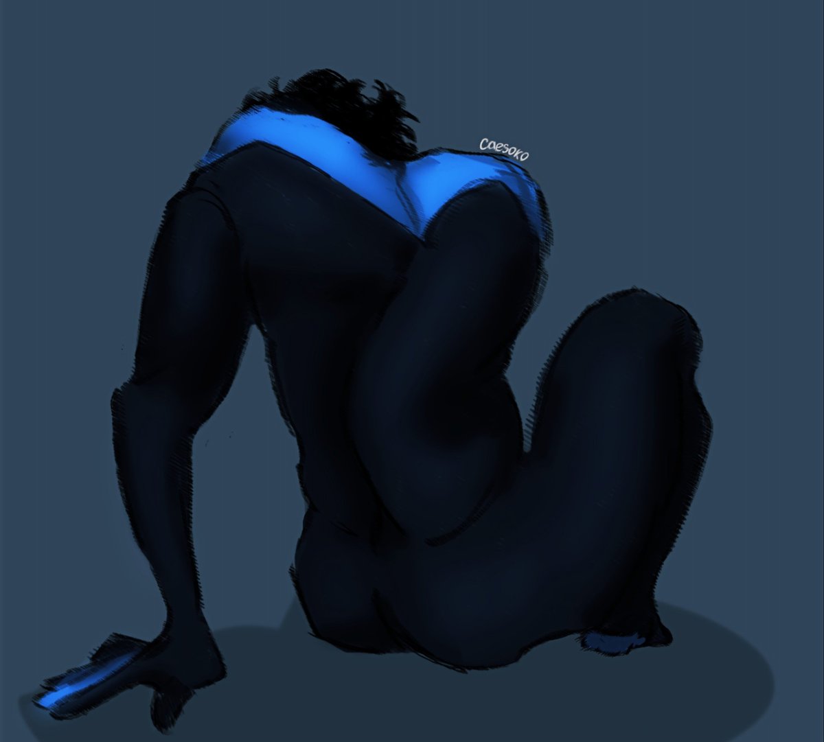 Caesoko_'s tweet photo. #Nightwing #Dickgrayson https://t.co/B9eXMBY4DW