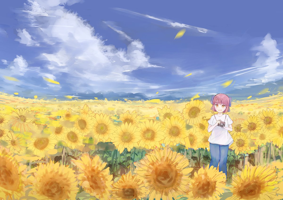 昨年の夏コミの為の描き下ろしの絵、ヒスコハ誕生日なので公開するよ