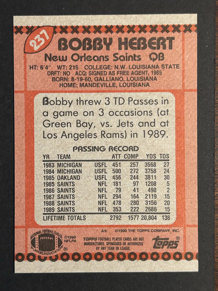 cardboardjones's tweet image. Picked up this Hebert at the card shop last week. The 1990 Topps set build now stands at 88.6% complete (468/528). #collect #theHobby #SetBuild
