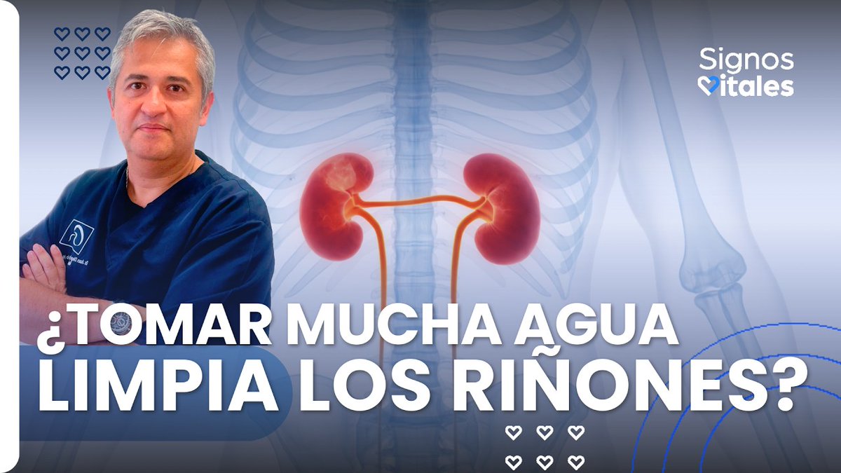 ¿Tomar mucha agua limpia los riñones? ¿Los analgésicos pueden afectarlos?

En el #DíaMundialdelRiñón hablamos con el Dr. Juan Diego Montejo, presidente de <a href="/Asocolnef/">Asocolnef</a>, sobre mitos, señales de alerta y cómo cuidar este órgano.

¡En vivo ya en <a href="/pulzo/">Pulzo</a>!  👇
youtube.com/live/oPg4lkPng…