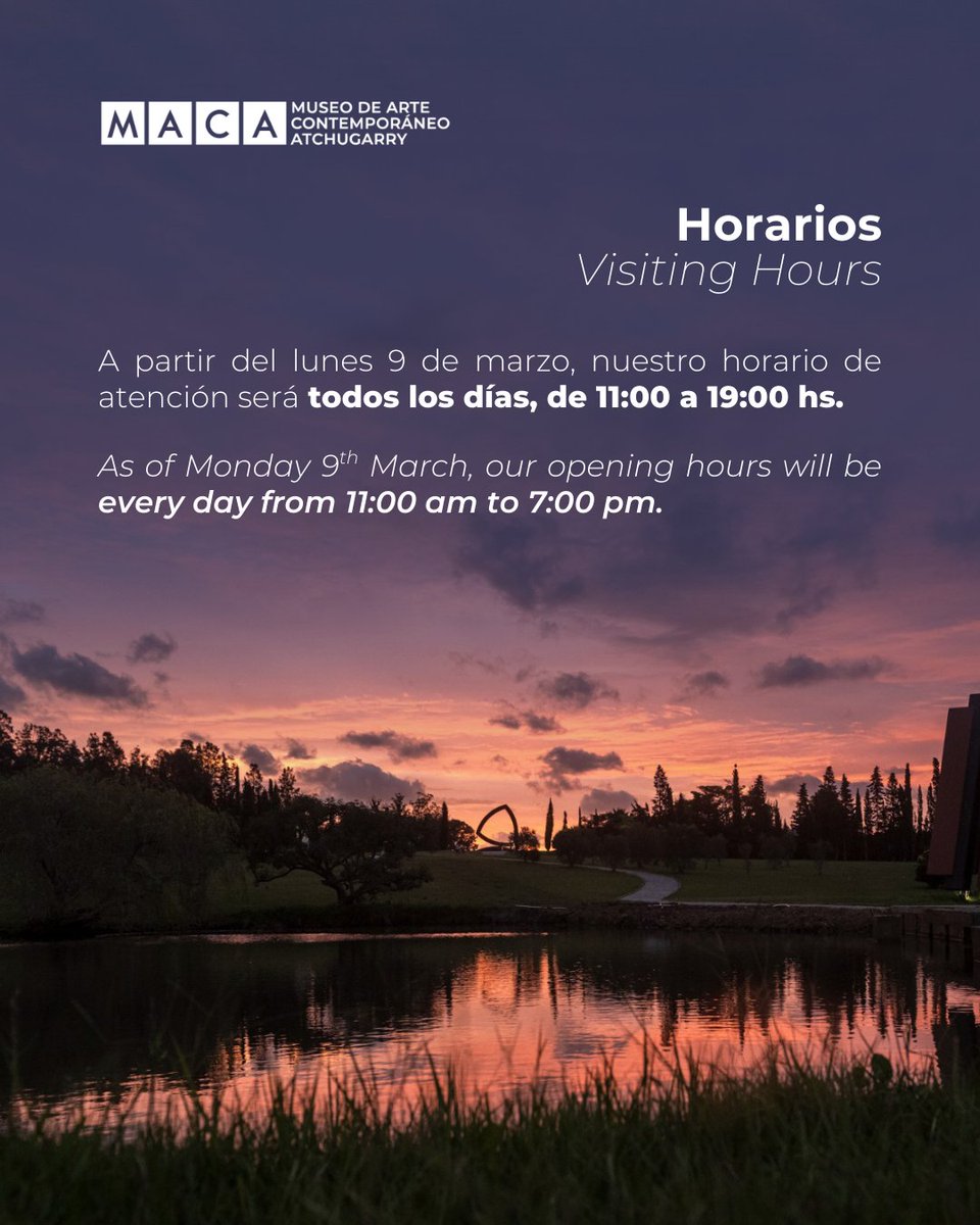 MACA Fundación Pablo Atchugarry tweet media