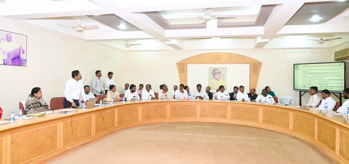 Sunetra Ajit Pawar tweet media