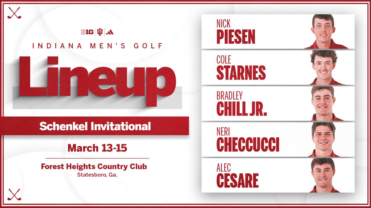 Indiana Men's Golf tweet media