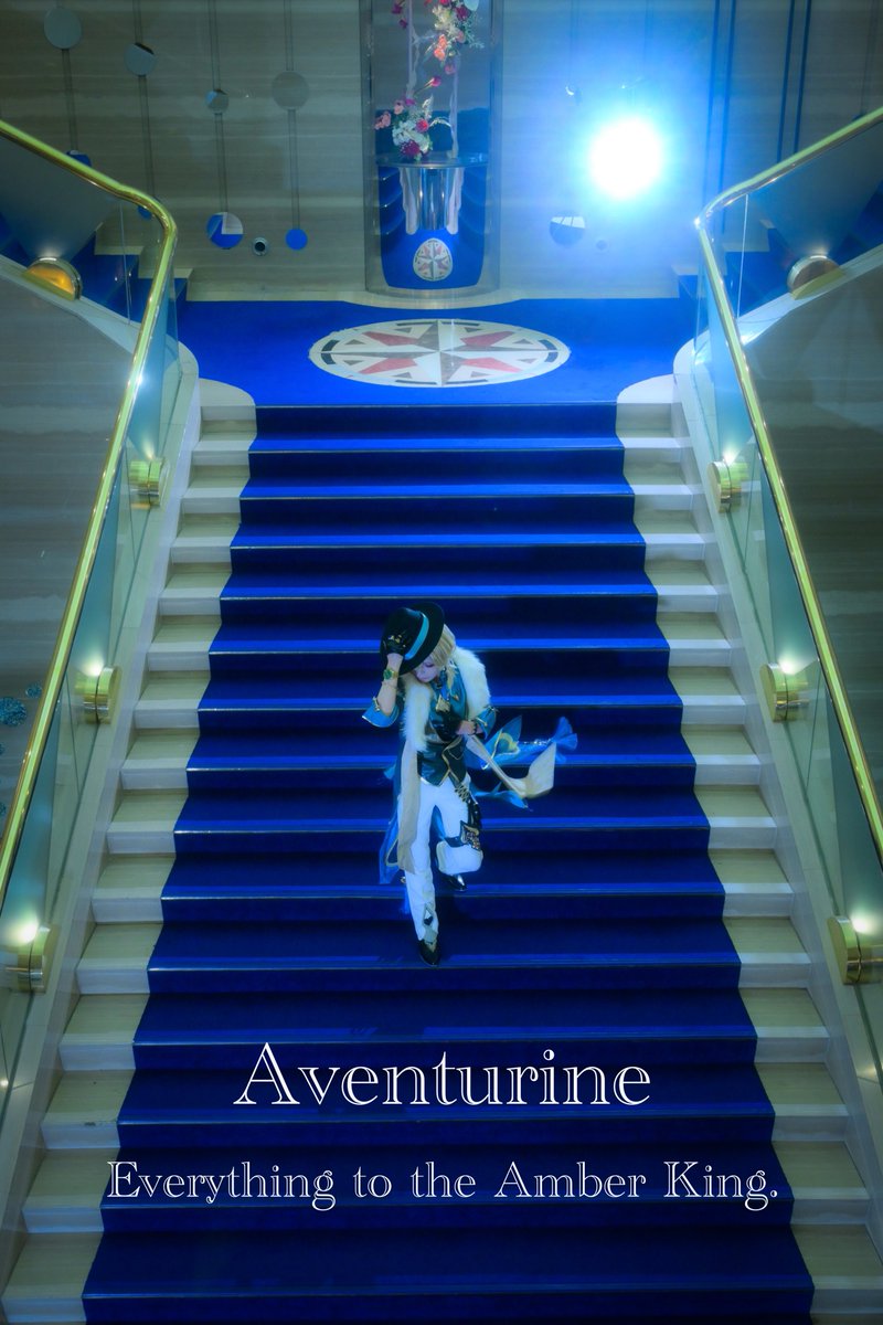 ※Cosplay/タップ推奨
崩壊スターレイル/アベンチュリン

-
-
         ＿このゲーム、僕が勝つ
-
-

photo：餅さん(<a href="/isb_mch/">餅︎</a> )
 #Aventurine #碧cos
#CPラヴィーナ姫路