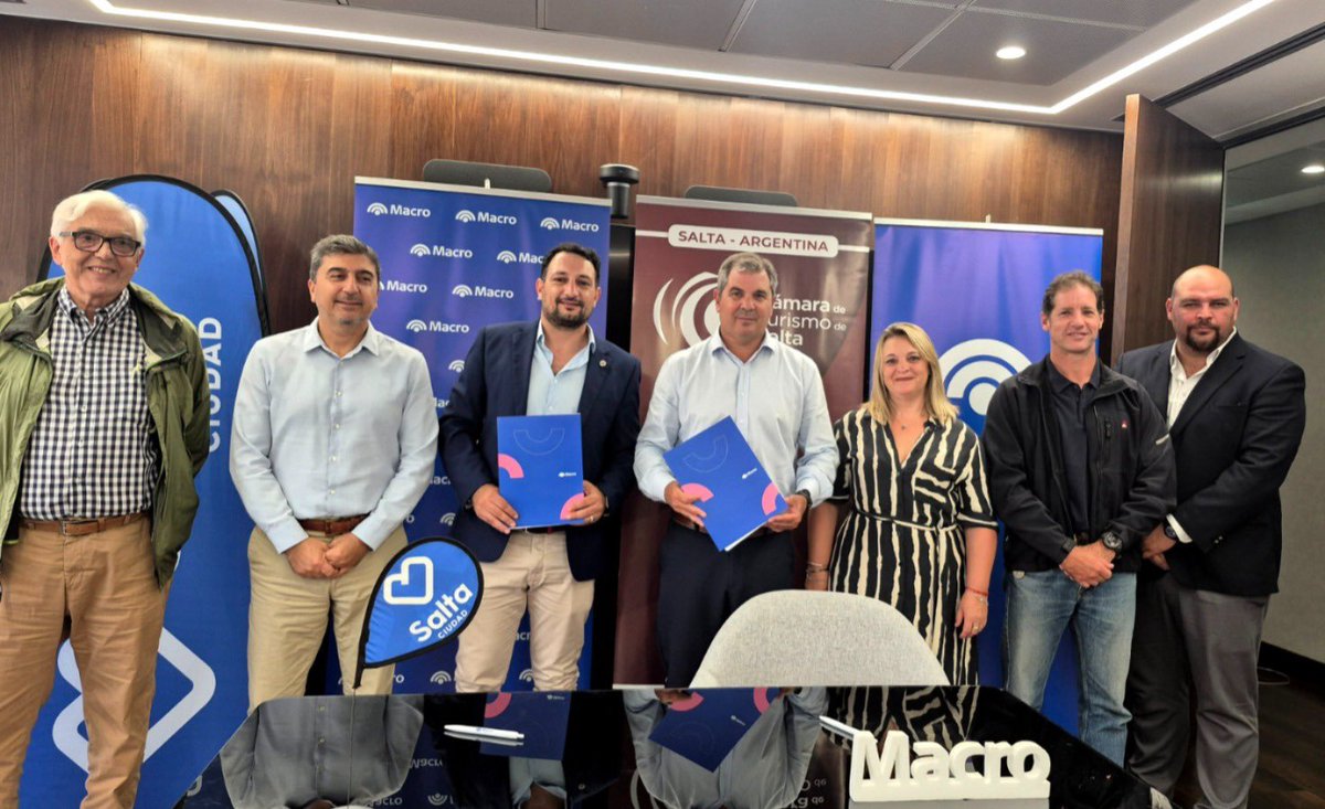 Estamos muy contentos de extender el convenio con el Banco Macro para fortalecer la competitividad turística de Salta. 
Desde el 11 de marzo los clientes de Banco Macro podrán acceder a 30% de descuento en gastronomía (tope $20.000 mensuales)
20% de descuento en alojamientos con