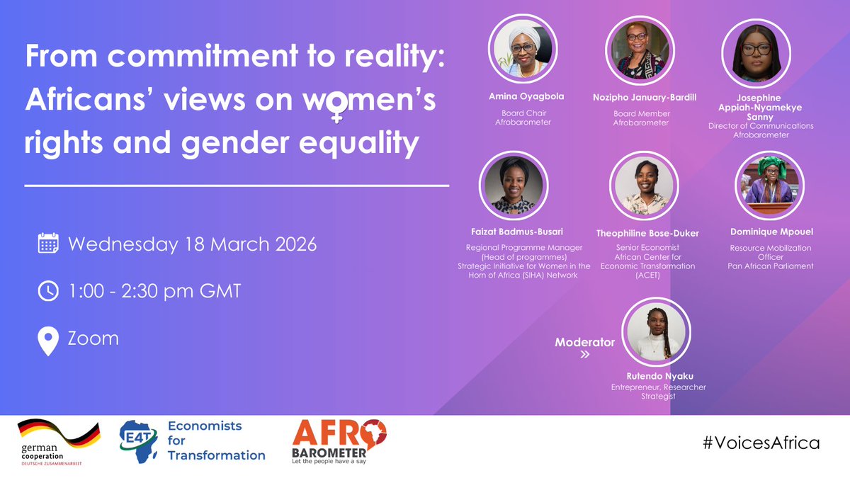 Afrobarometer tweet media