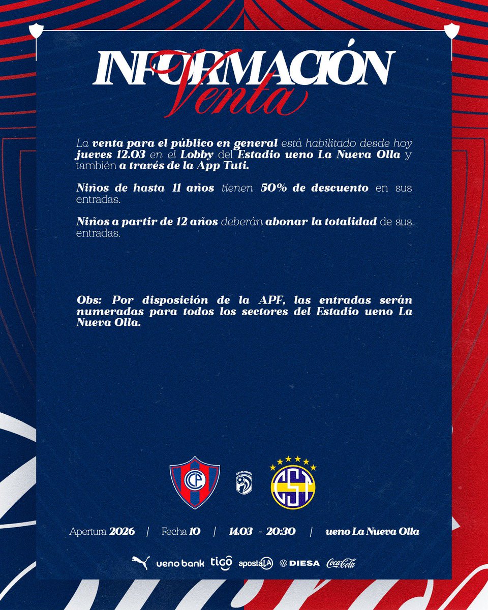 Club Cerro Porteño tweet media