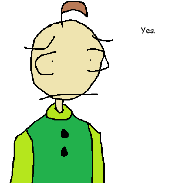 VBLuckyNumber12's tweet photo. Just a shitpost Baldi comic that has an Assclass reference.
#BaldisBasics
#BaldisBasicsPlus
#BBIEAL
#Baldi
#PrincipaloftheThing
#AssassinationClassroom
#AssClass
#NagisaShiota https://t.co/Up8OCv0MNZ