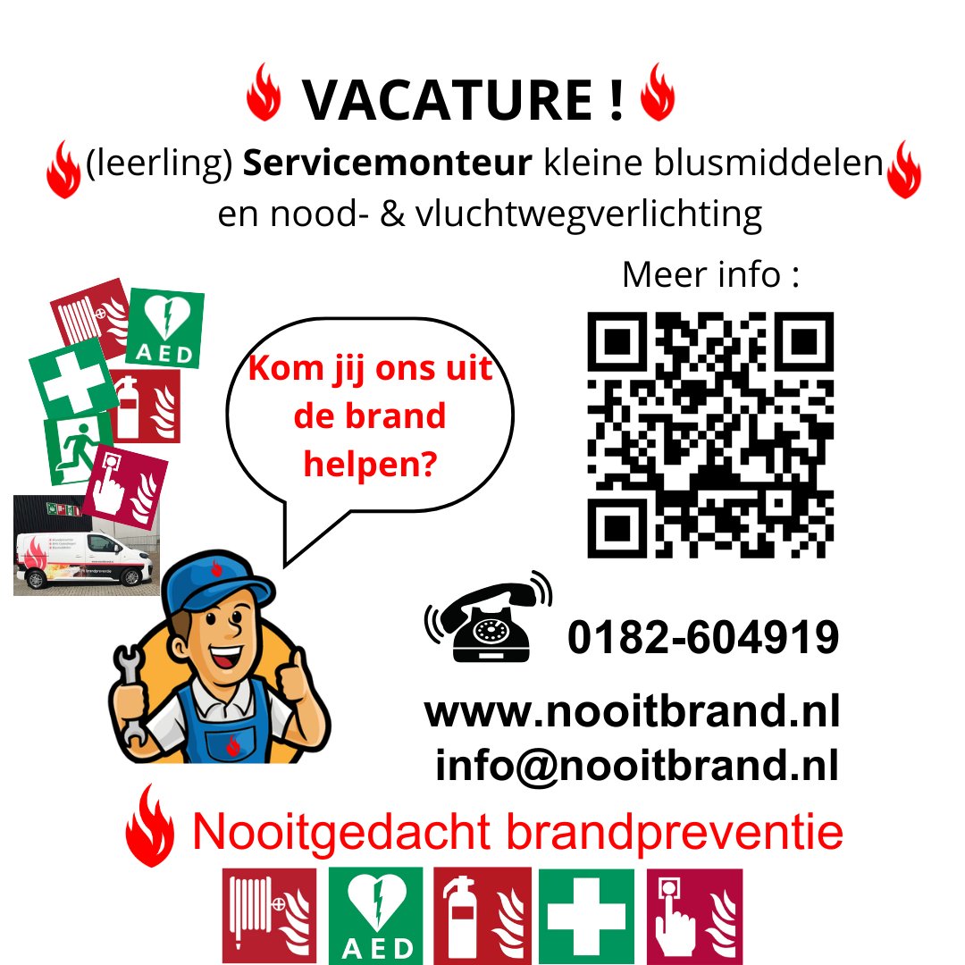 Ben je graag onderweg en niet bang om voor “hete vuren” te staan?
Stop dan met scrollen en help ons uit de brand!