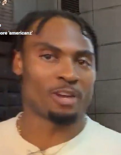 This stupid American harassing an Italian streamer in Japan deserves outing. I believe he's a journeyman American football player called Malik Stanley. He has played for the Munich Ravens and other similar Euro teams
youtube.com/shorts/nMcZcih…