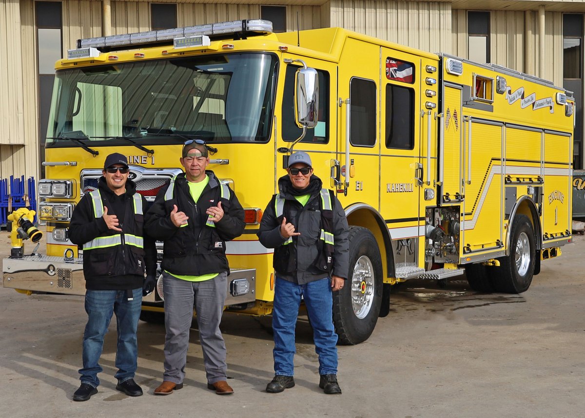 Here comes Maui County Fire Department’s #Enforcer #Pumper. ☀️
Equipped with a Pierce #PUCPump and a #Husky3 Foam System, the department will have superior pumping capabilities.