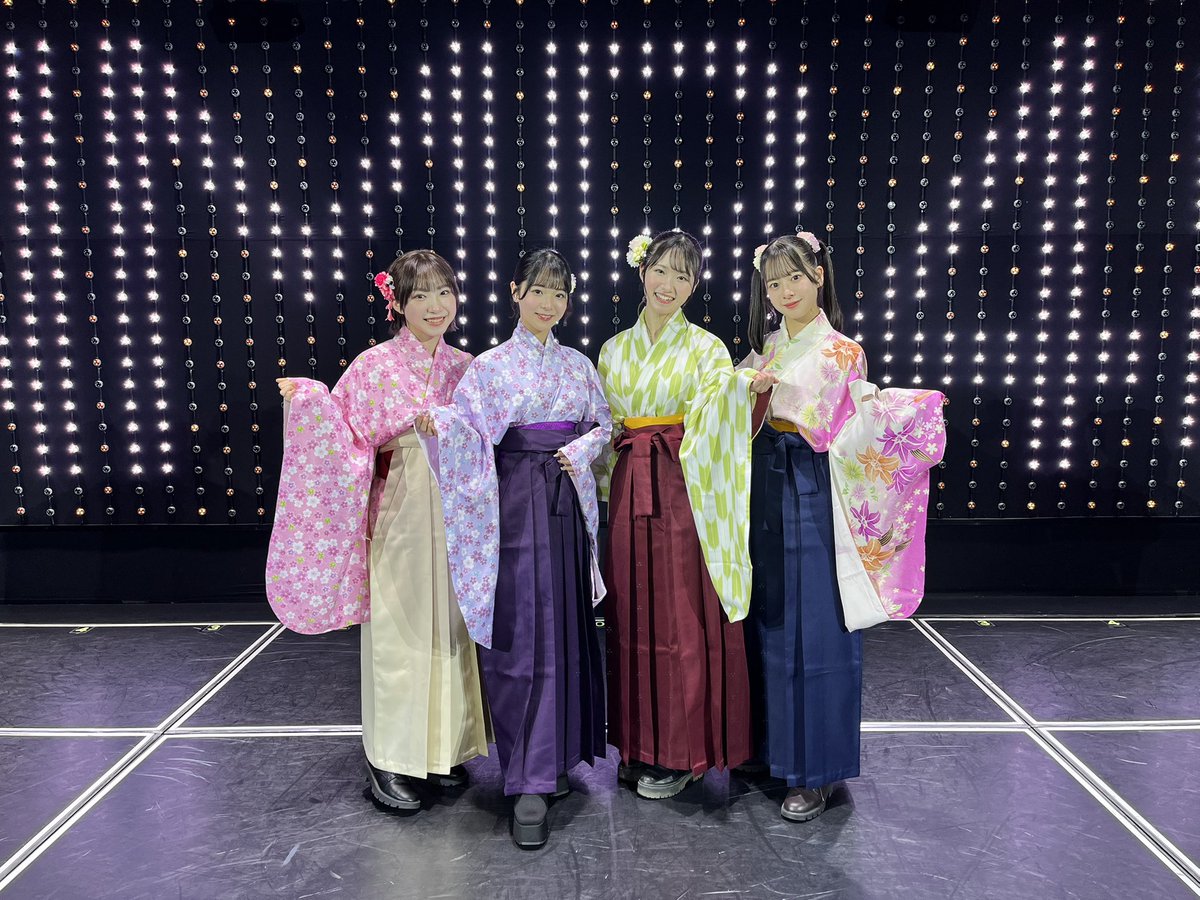 私たち高校卒業しました 公演🌸 ありがとうございました🙌🏻 今しか