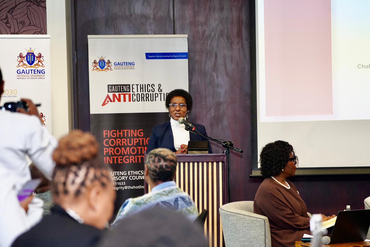 [IN PICTURES]: The Gauteng Ethics Advisory Council Framework Session on ...