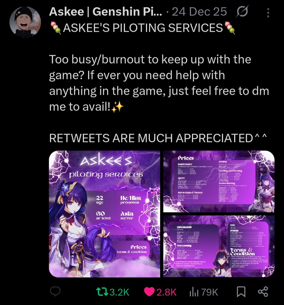 a_loonatic's tweet photo. @Lucius_Askeladd Congrats and g'luck~ https://t.co/2XXYZ7AT1Q