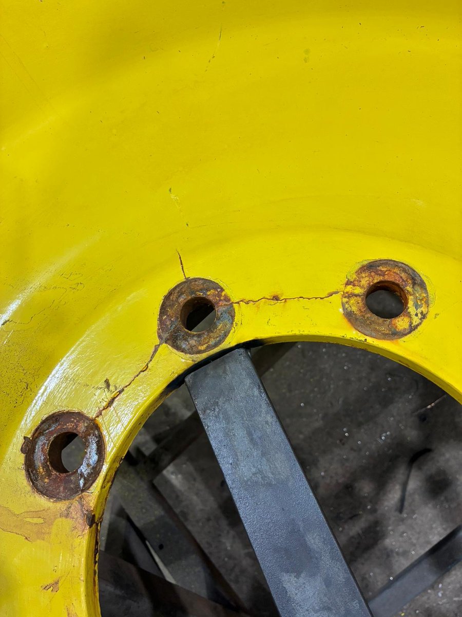 McArthur_Agri's tweet photo. Our Kelso-based engineers Iain Livingstone and Adam Bathgate successfully repair the centre of a tractor wheel that had multiple fatigue cracks.
#engineeringexpertise #skilledengineers #agriculturalengineering https://t.co/uV57mAnrvU