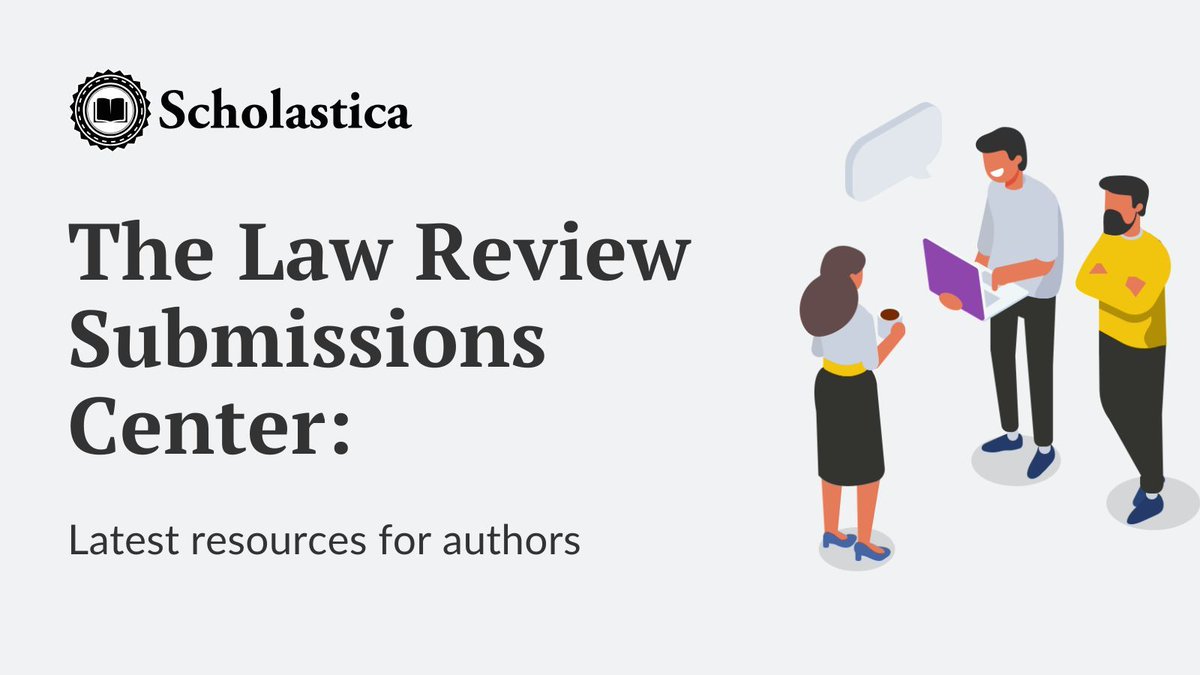 Scholastica Law Review: @scholasticahq.bsky.social tweet media