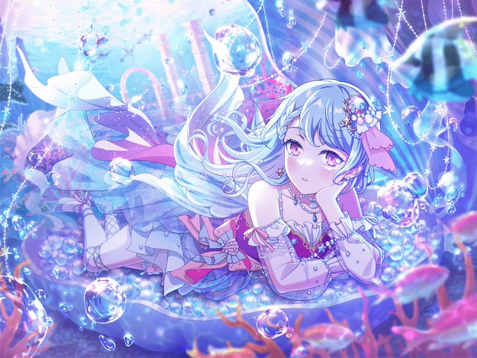 バ!公式の花音さんに対する認識がお姫様シリーズほんまに大好きでェ……