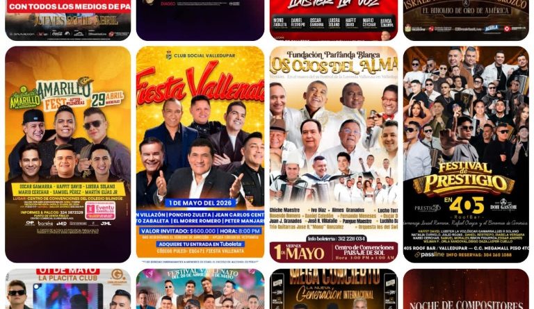 Primeros conciertos confirmados para el 59 Festival Vallenato en Valledupar - Mi Diario Informa midiario.co/2026/03/12/pri…