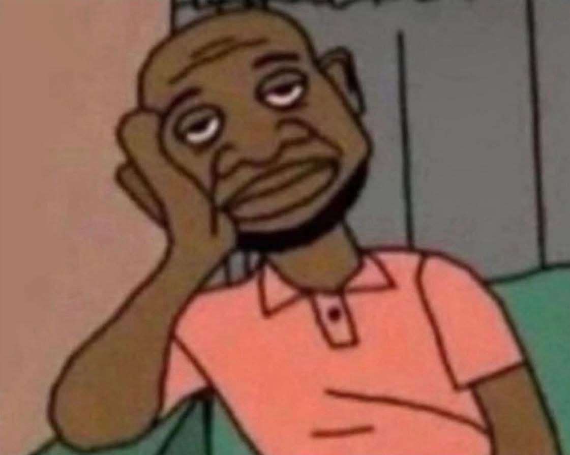 Me agreeing with people, so they'll just stop talking