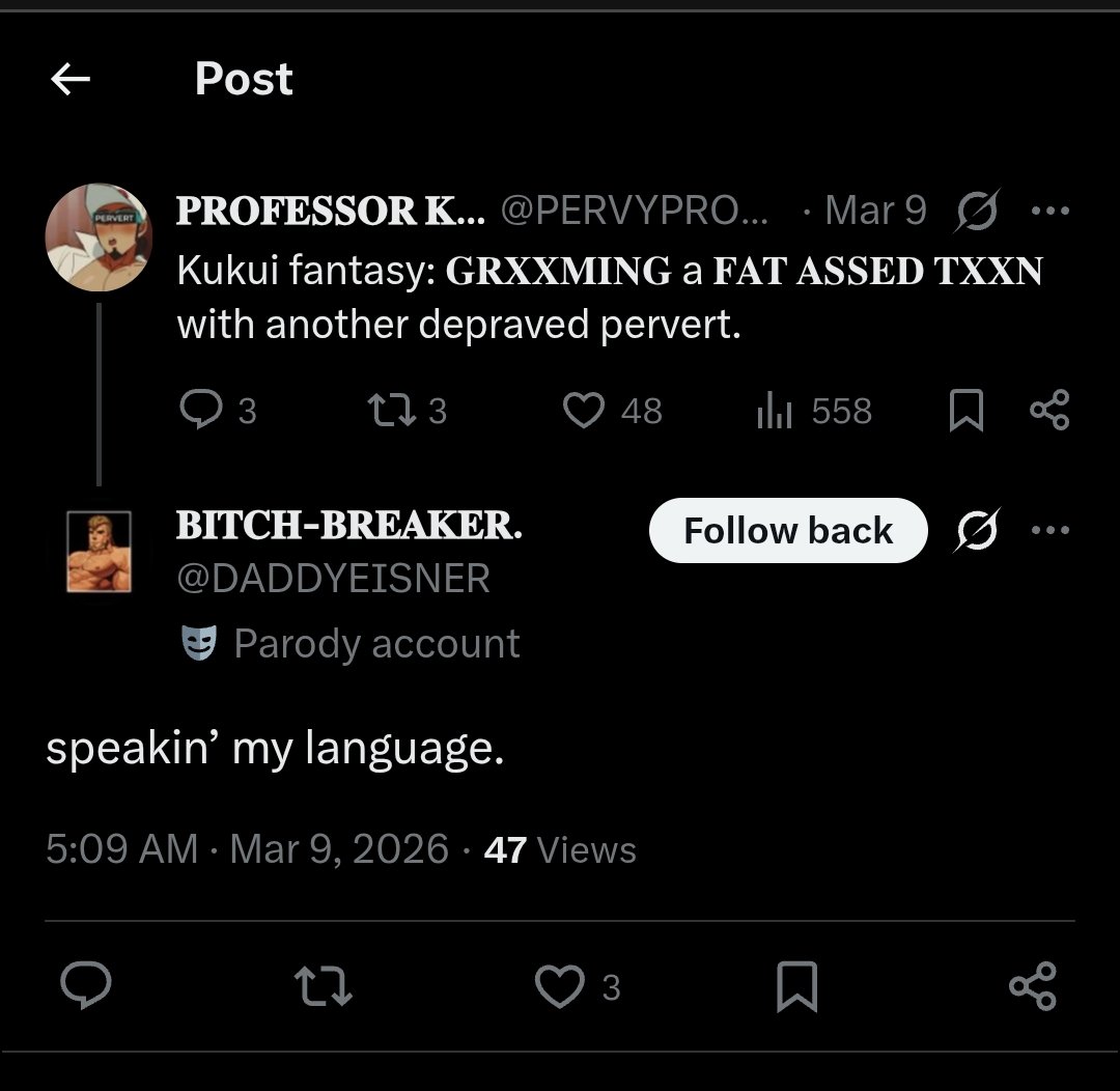 GermanDILF's tweet photo. ————————————————— 

𝙊𝙊𝘾  

Repeating it again... 
Even if I don't notice straight away, if I see any of you doing shit like this, you're just getting a block. 

Just don't interact with me, please...

————————————————— https://t.co/c2yzo4kCwW