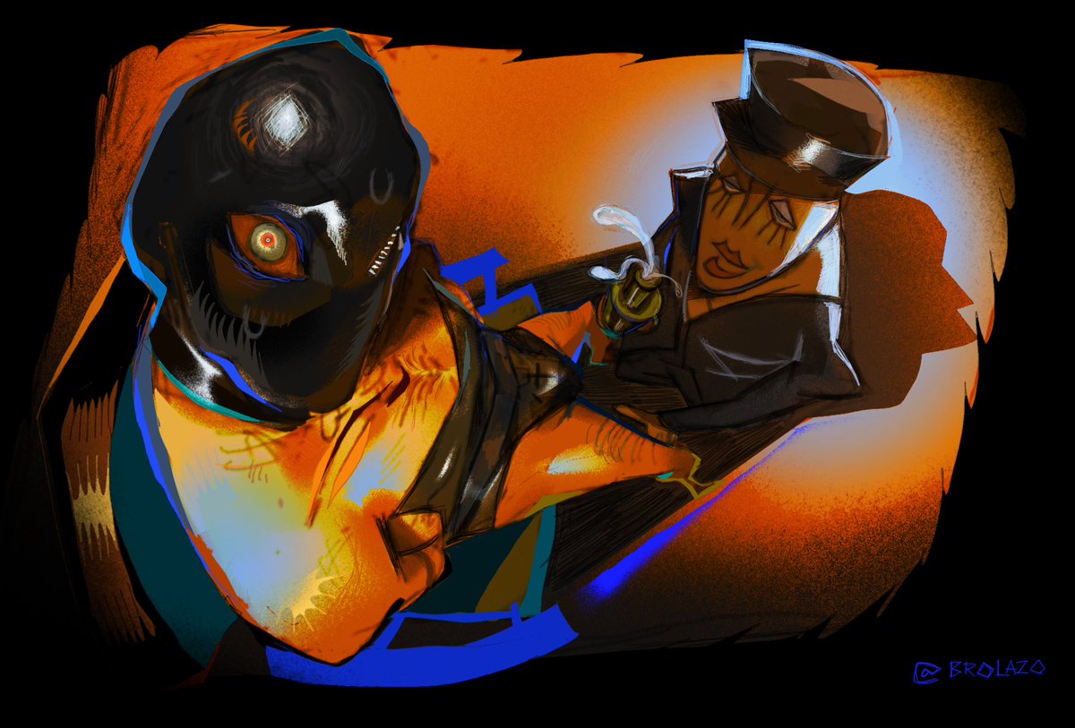 brolaz0's tweet image. art trade with @muschk1n !

#TheOutlastTrials  ?