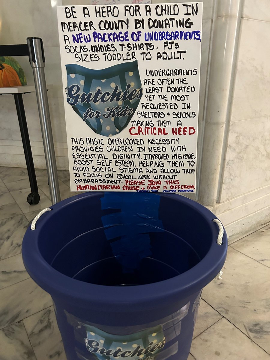 Stop by the Courthouse Rotunda and drop off your donation for "Gutchies for Kids" from the Quota Club of Hermitage. Donations can be toddler through adult sizes.
