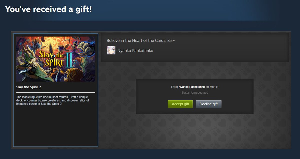 TheKittyGame's tweet photo. Thank you so much sis! 💕 https://t.co/ONXSnKshDB