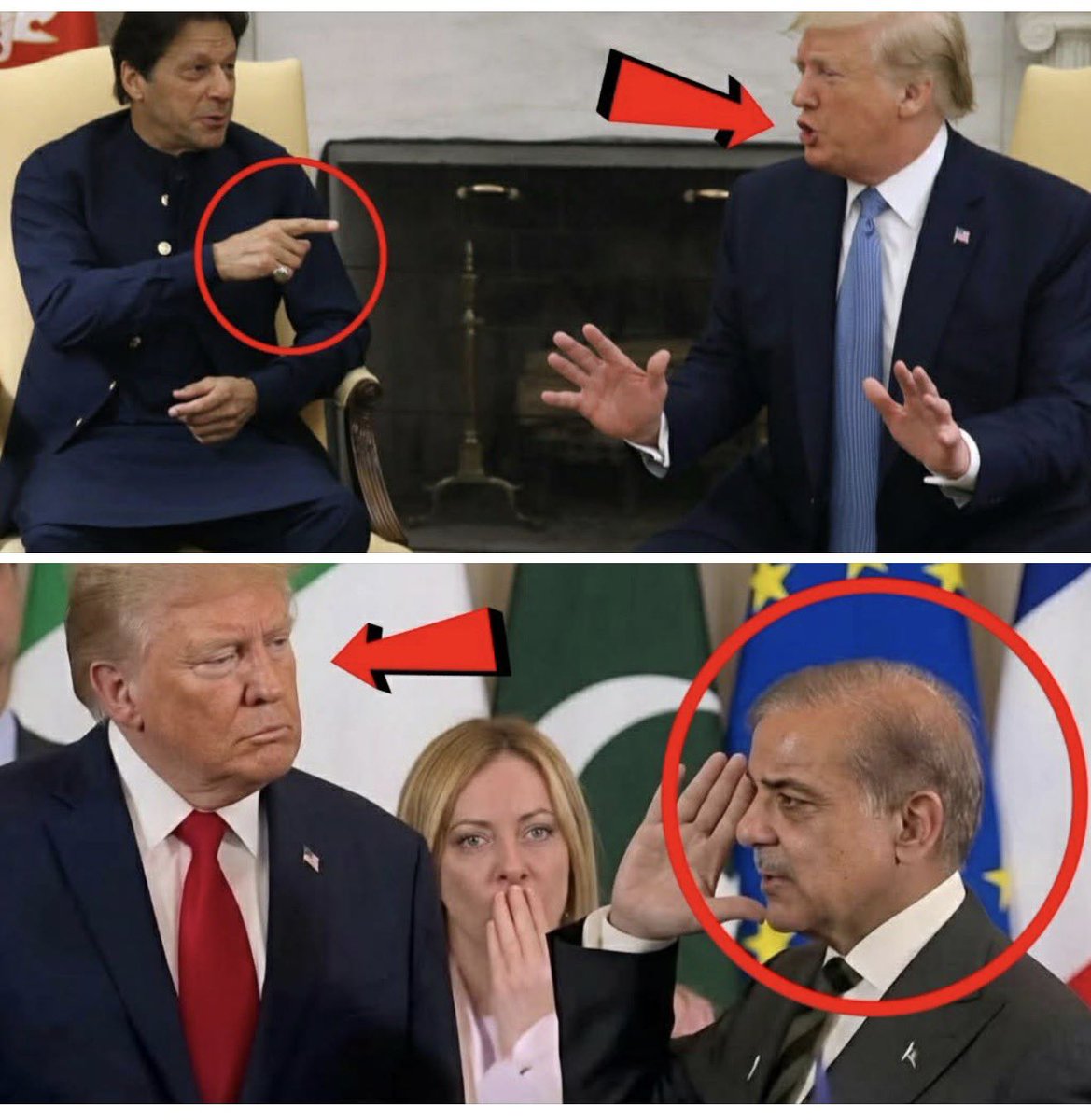 Noor_Official7's tweet image. ایک طرف فارم 47 والا وزیرِاعظم اور دوسری طرف فارم 45 والا وزیرِاعظم، یہی ہوتا ہے فرق۔ ایک دور وہ تھا جب عمران خان وزیرِاعظم تھے تو عوام فخر سے سر اٹھا کر چلتی تھی، اور دوسری طرف فارم 47 کے وزیرِاعظم نے پوری قوم کا سر شرم سے جھکا دیا۔ واضح فرق آپ کے سامنے ہے۔
#ImranKhan #Form45