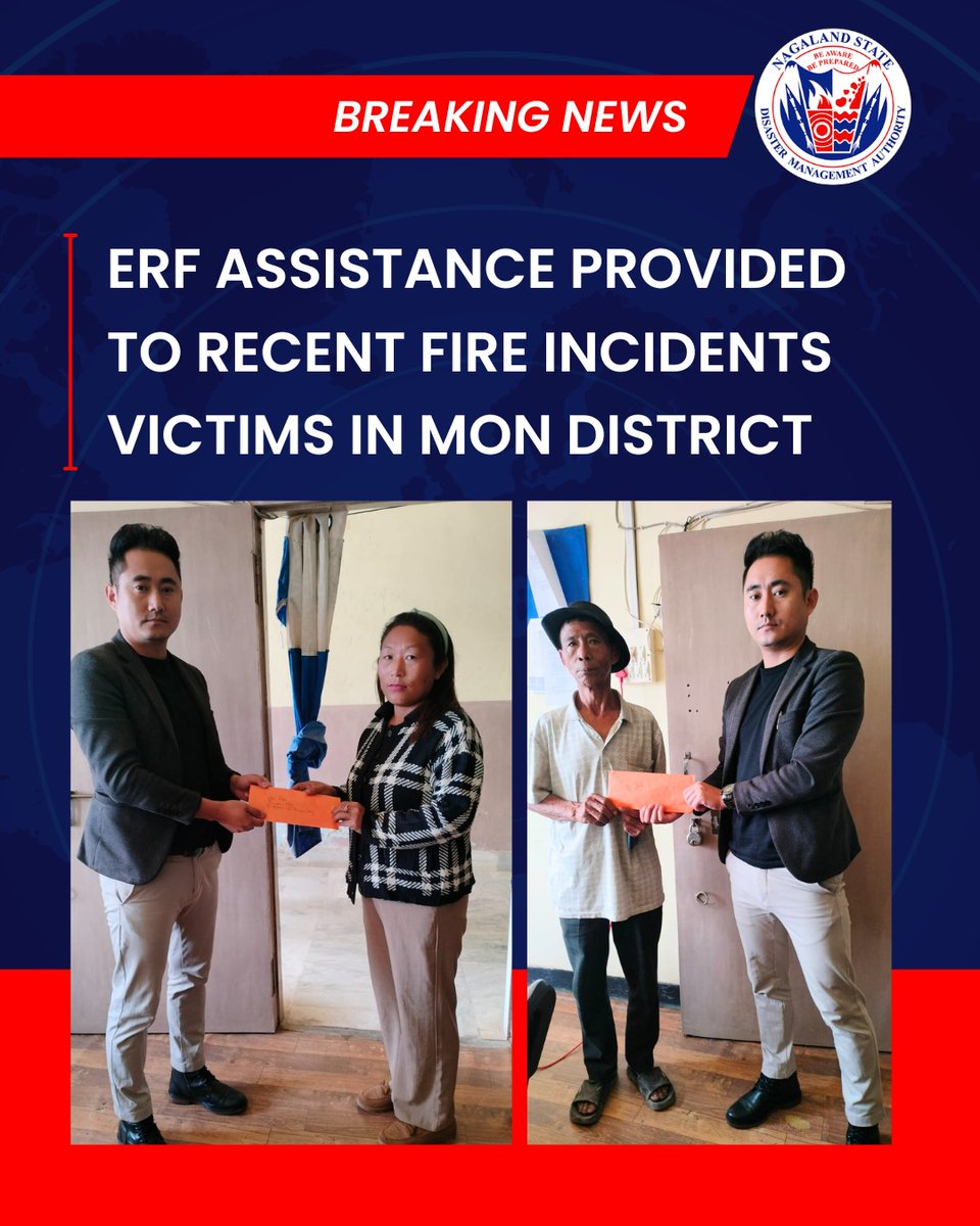 NAGALAND STATE DISASTER MANAGEMENT AUTHORITY tweet media