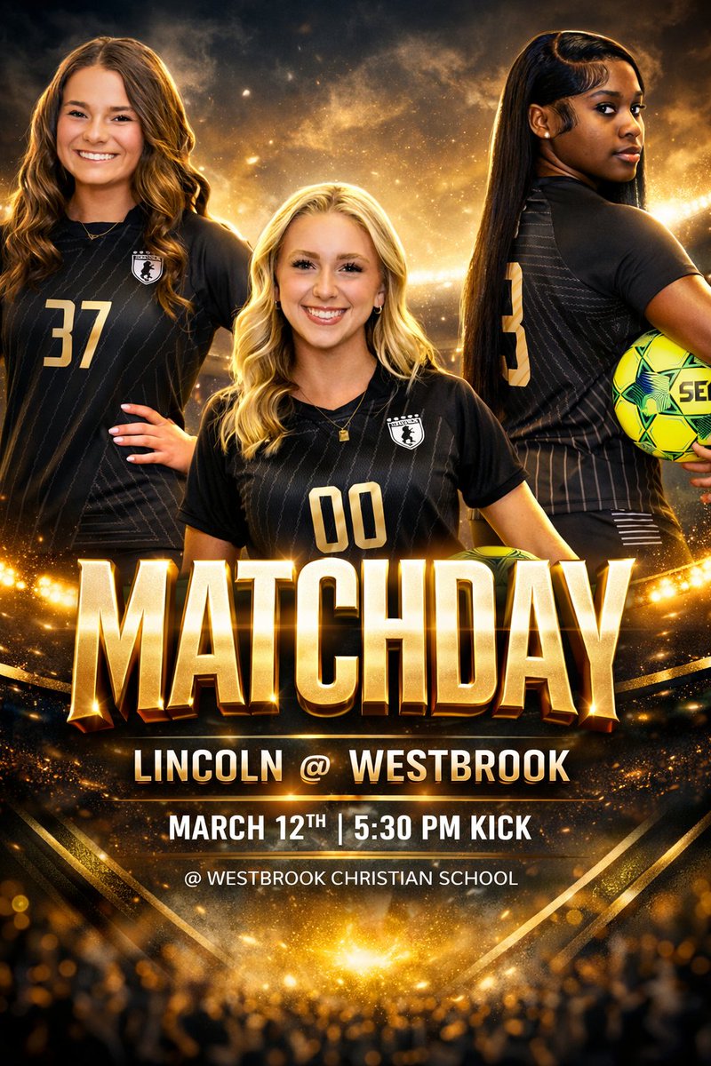 CoachBailey19's tweet photo. 🚨Game Day!!! 🚨
⚽️ Varsity Girls⚽️
🆚 Westbrook
⏰ 5:30 Kick-Off
#TickedOffSoccer #AllForOne #OneForAll https://t.co/cNSji0oLUQ