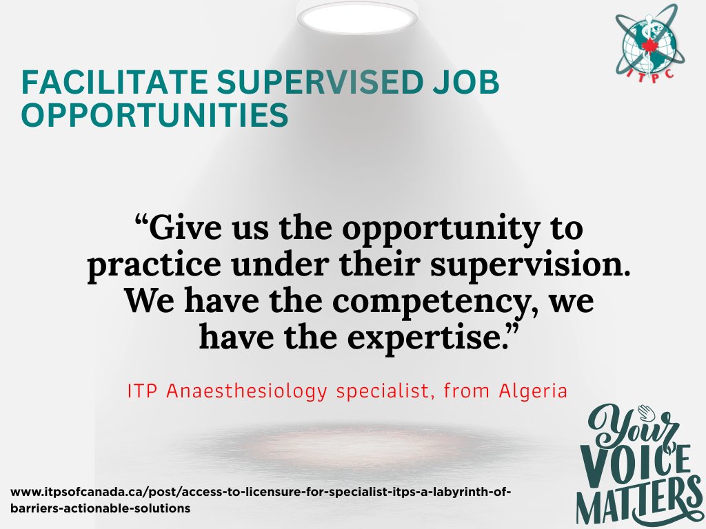 Internationally Trained Physicians of Canada tweet media