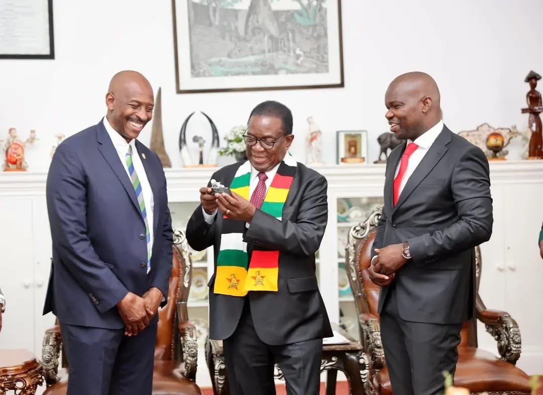 Image for the Tweet beginning: Herbert Mensah, President of Rugby