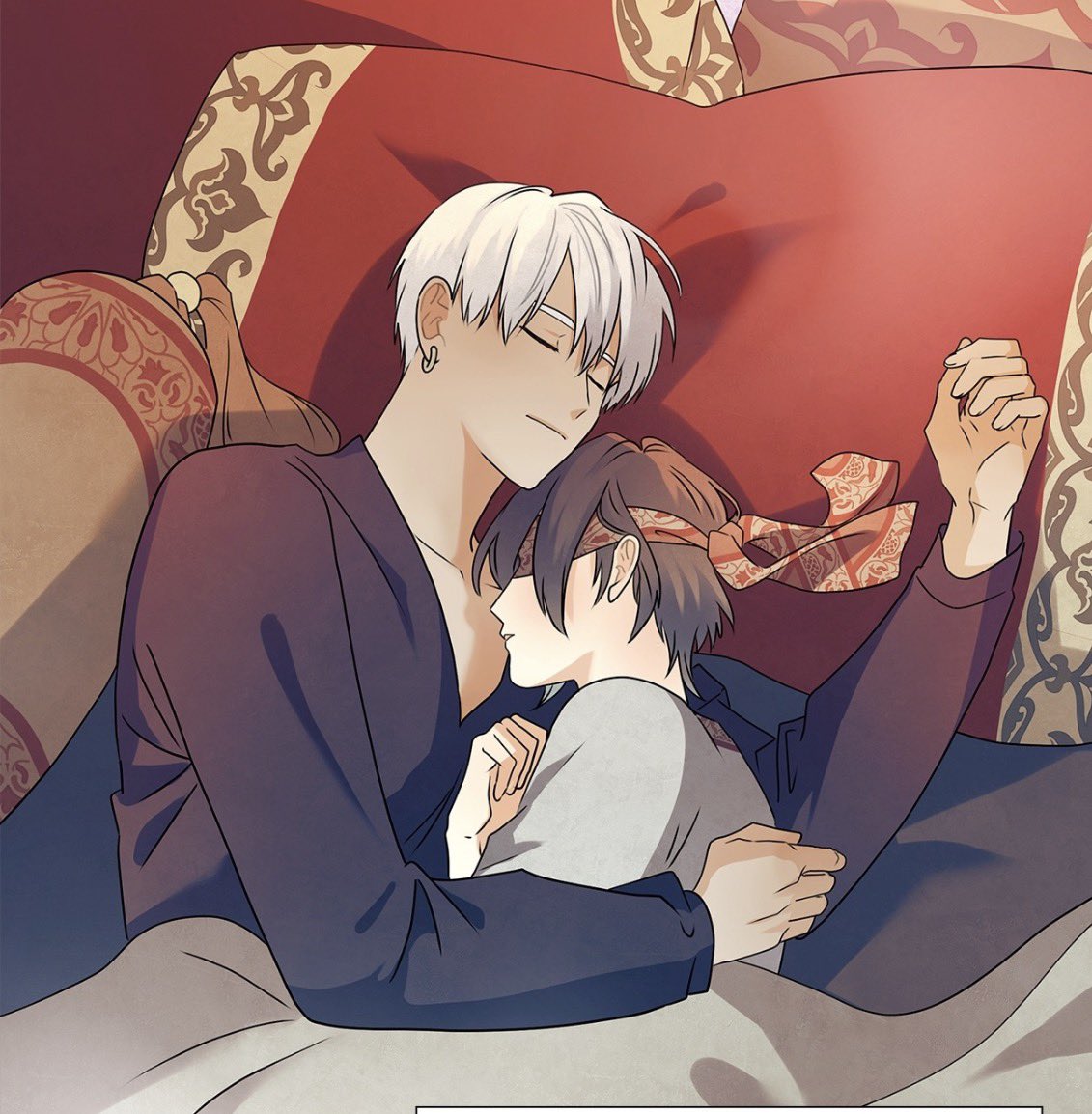 My favorite manhwa is completed now i am sad 🥹 i really recommend everyone to read it characters, plot , art style everything is gorgeous also a cutie side couple 💜 
I’ll miss them 🥹💔