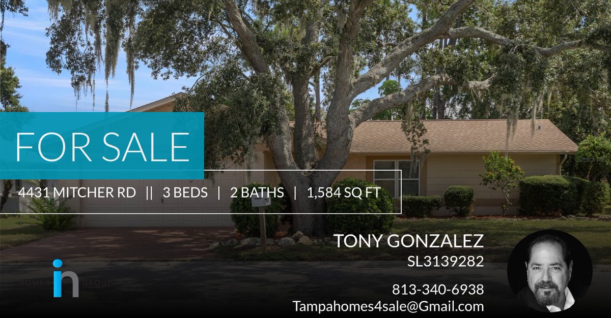 🌊🔥 PRIVATE BEACH + BOAT RAMP ACCESS? YES, PLEASE! 🔥🌊

TONY GONZALEZ, MBA, REOS, CDPE
Residential, Bank Owned &amp; Investment Properties
Homes In Realty Group
Cell: 813-340-6938

TONY GONZALEZ, MBA, REOS, CDPE
Residential, Bank ... homeforsale.at/4431_MITCHER_R…