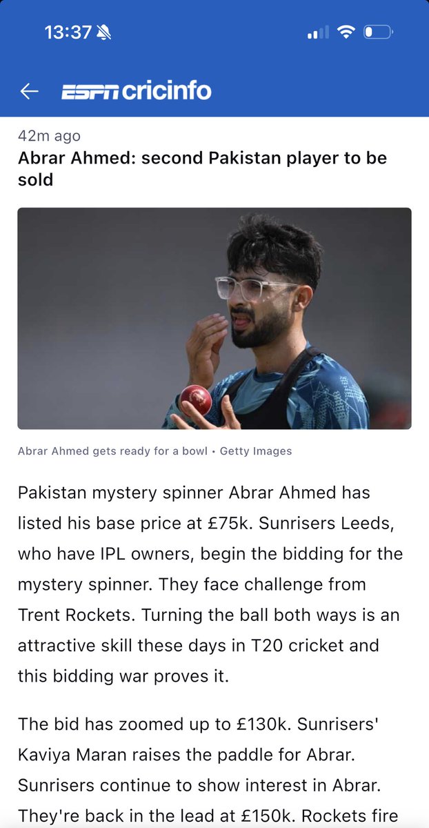 Osman Samiuddin tweet media