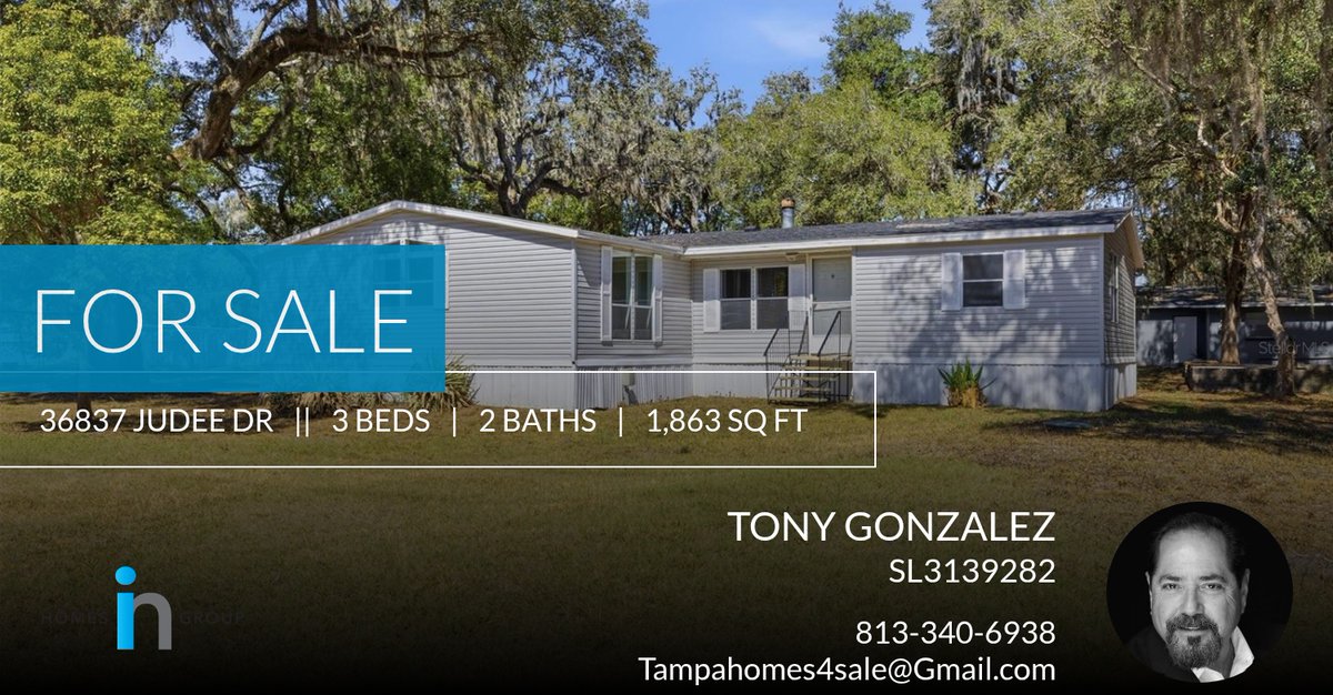 💥 Zephyrhills Gem Alert! 💥
If you’ve been waiting for the right home at the right price… THIS is it. 36837 Judee Dr is officially on the market!This 3 bedroom home could be yours! Call me at 813-340-6938 to schedule a showing... homeforsale.at/36837_JUDEE_DR…