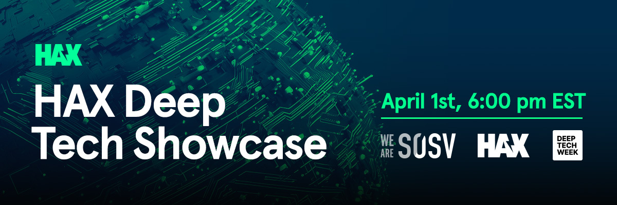 SOSV - Deep Tech for Human and Planetary Health tweet media