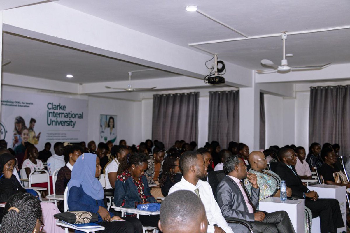 Clarke International University tweet media