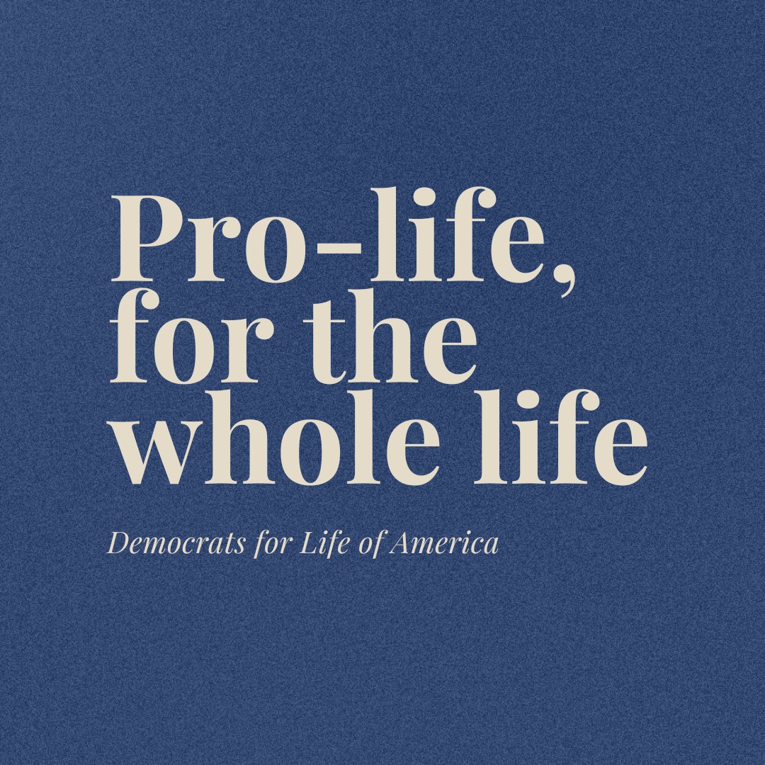 Democrats For Life tweet media