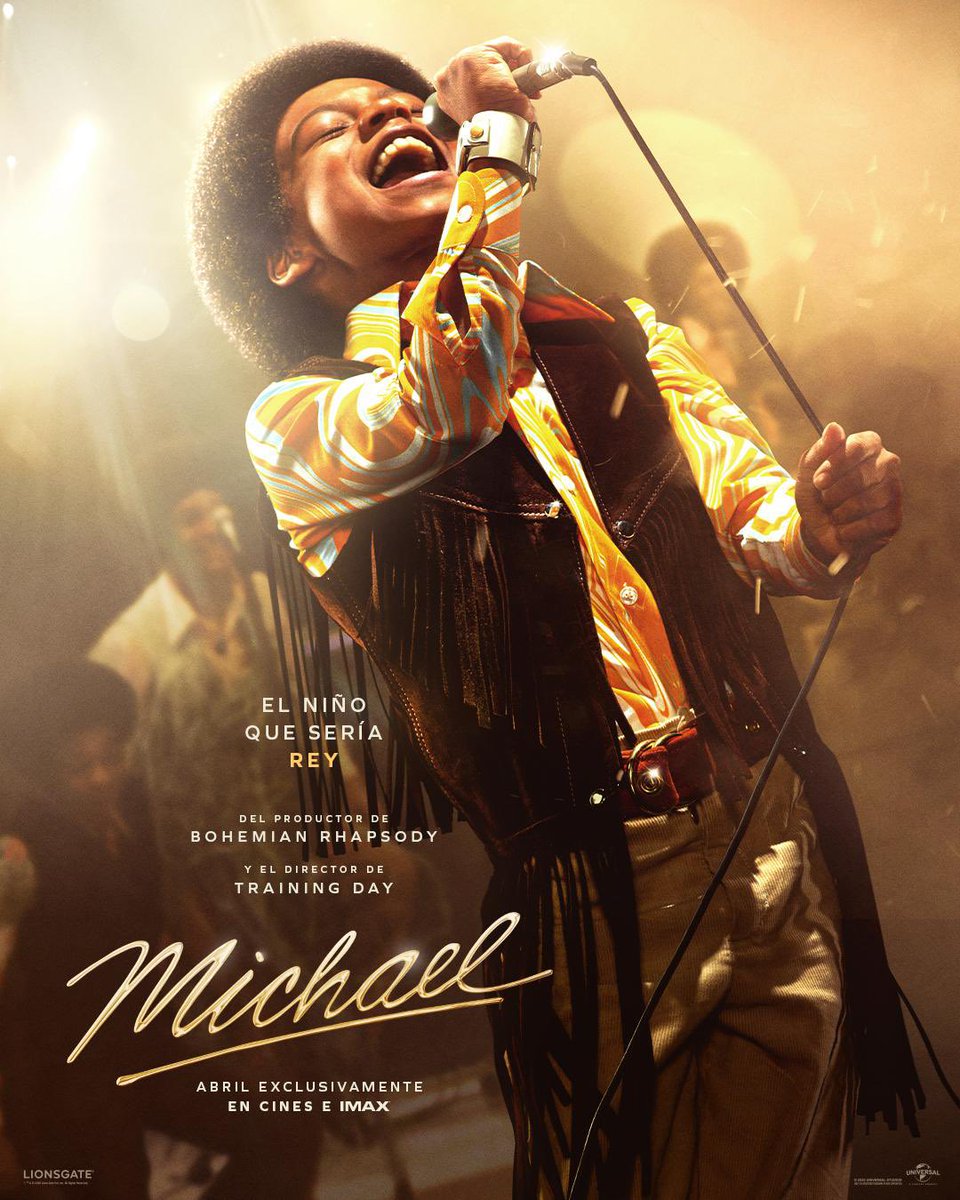 😍🎶 FOUR new posters for the Michael biopic

#MichaelMovie #MichaelJackson