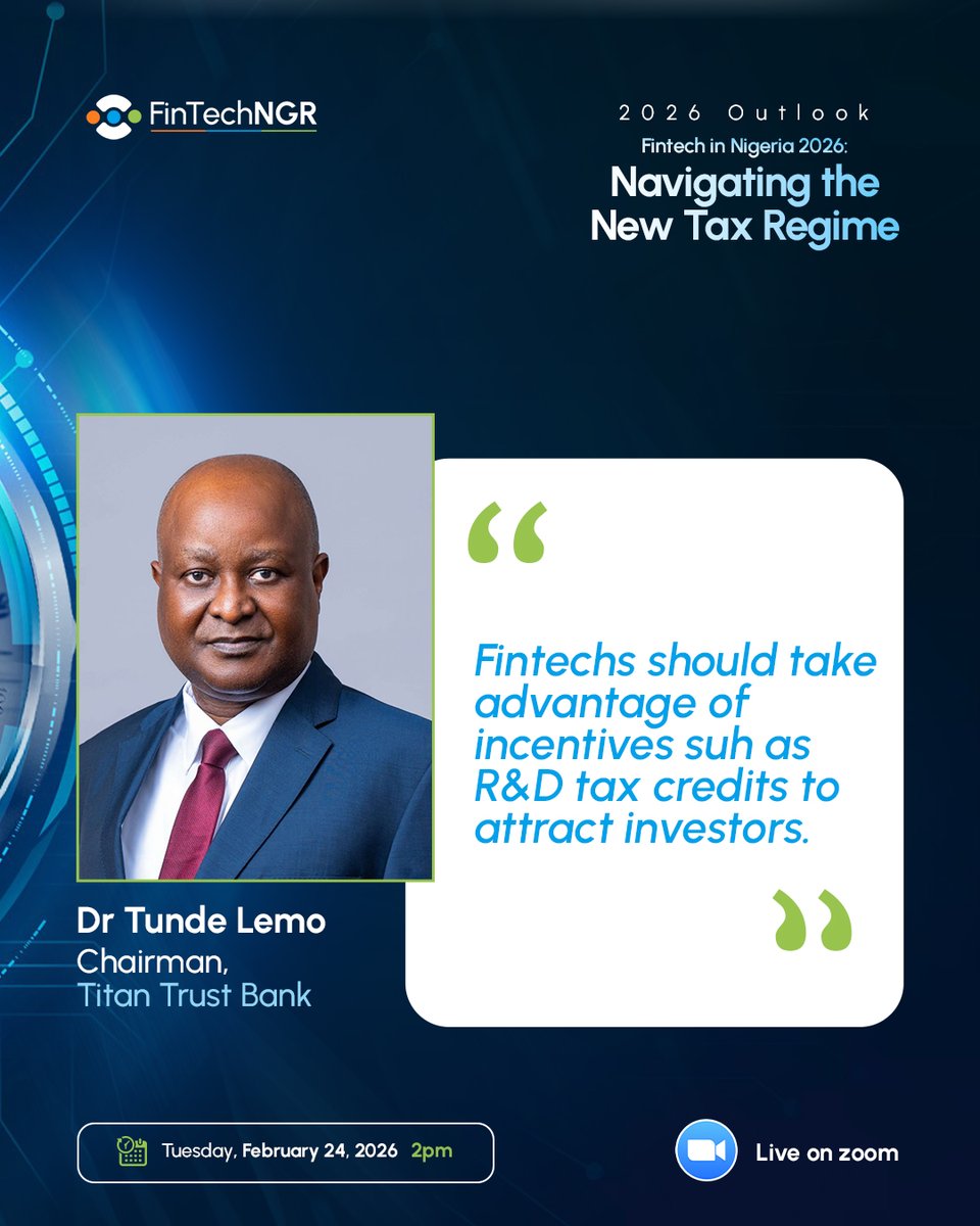 FINTECH ASSOCIATION OF NIGERIA tweet media