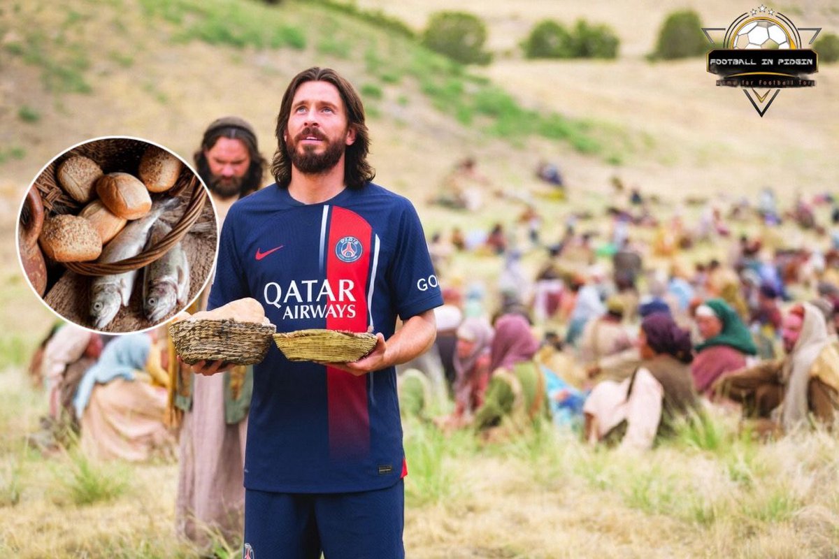 “5 loaves of bread and 2 fishes”
Guess the club.
now I understand this verse.